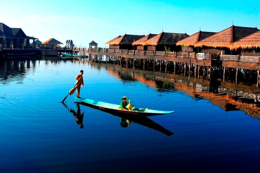 Sky Lake Inle Resort Inle Lake Exterior foto