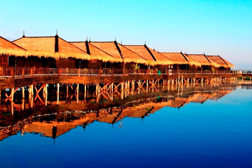 Sky Lake Inle Resort Inle Lake Exterior foto