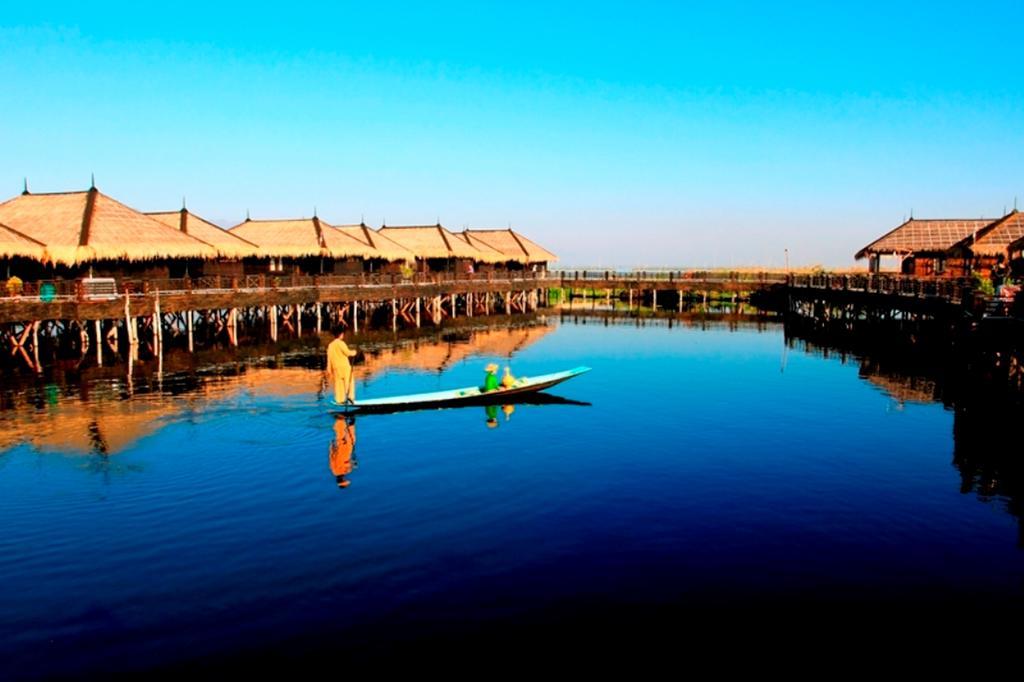 Sky Lake Inle Resort Inle Lake Exterior foto